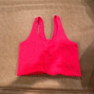Spirtiual Gangster pink cropped top